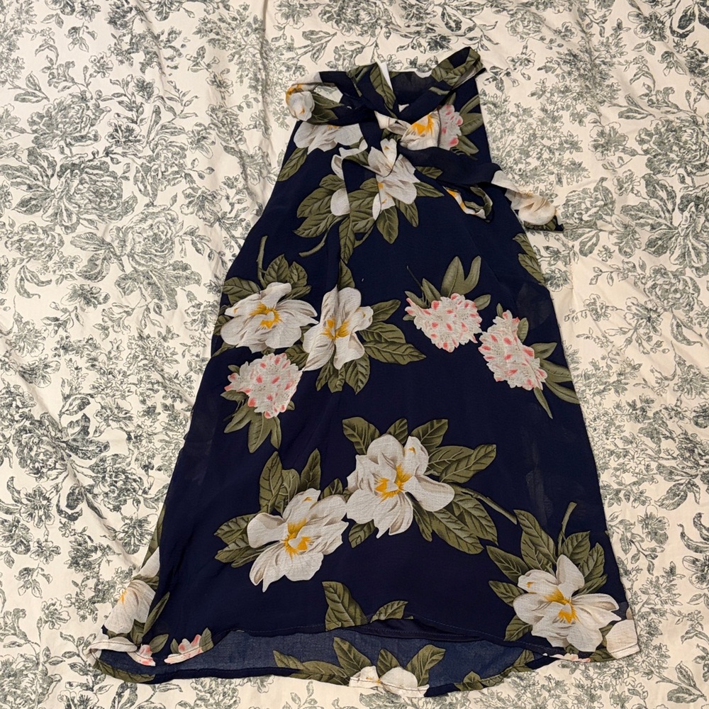 Floral Halter Blouse